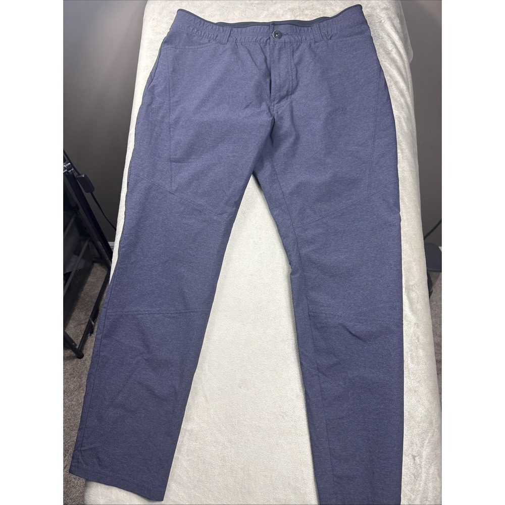 Kuhl Deceptr Pants Men 36x30 Blue Travel Hike Camp EUC Stretch NICE Amazing!‎